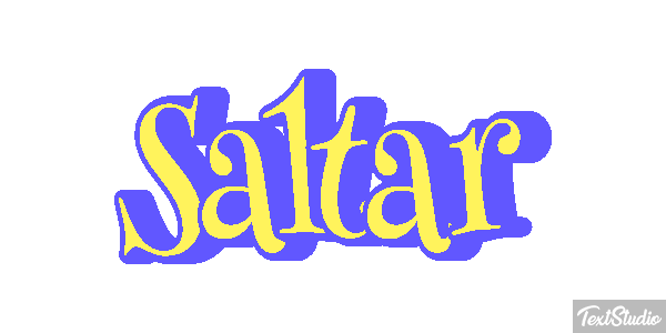Saltar Texteffekt