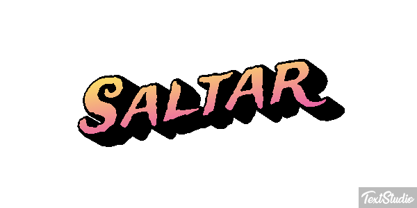 Saltar Texteffekt
