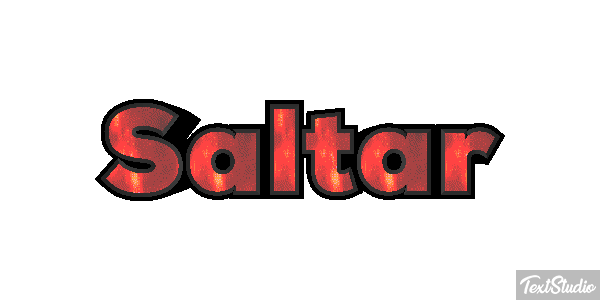 Saltar Texteffekt