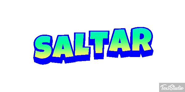 Saltar Texteffekt