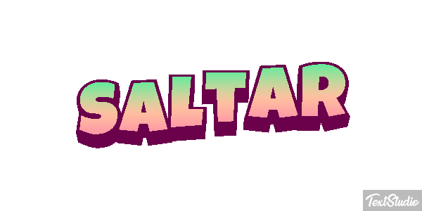 Saltar Texteffekt