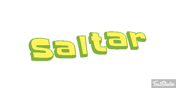 Saltar Texteffekt