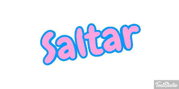 Saltar Texteffekt