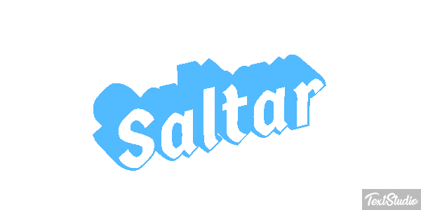 Saltar Texteffekt