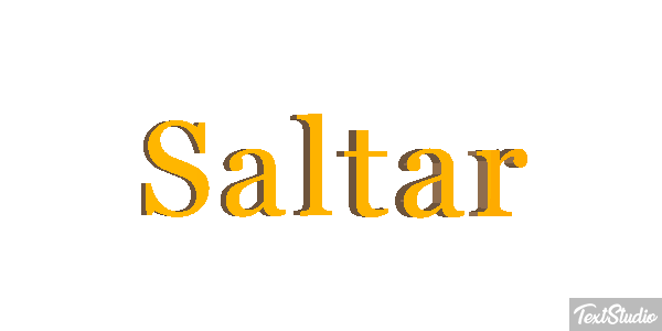 Saltar Texteffekt