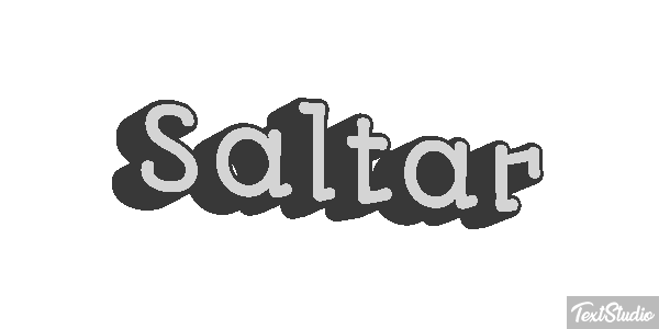 Saltar Texteffekt