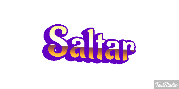 Saltar Texteffekt