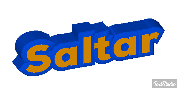Saltar Texteffekt