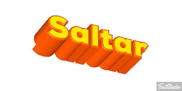Saltar Texteffekt