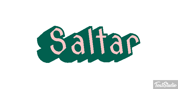 Saltar Texteffekt