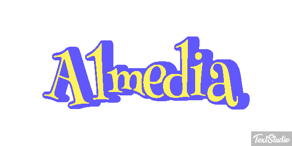 Almedia Text effect