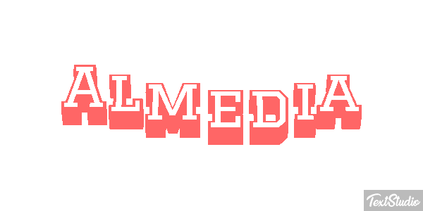 Almedia Text effect