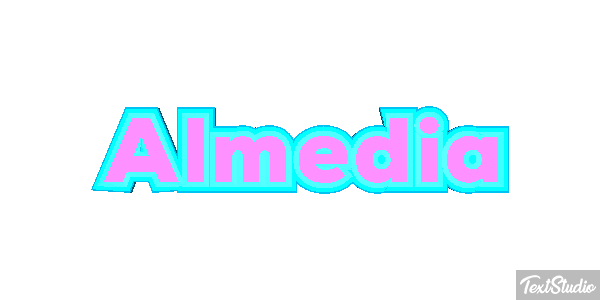 Almedia Text effect