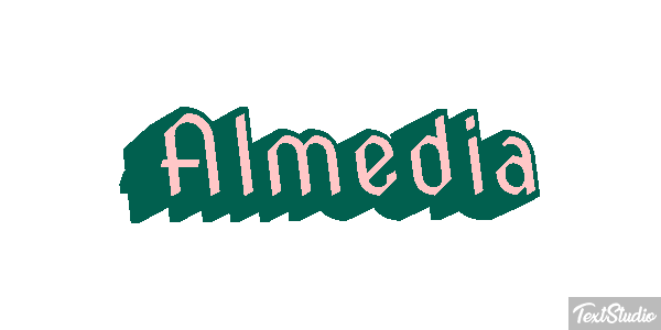 Almedia Text effect