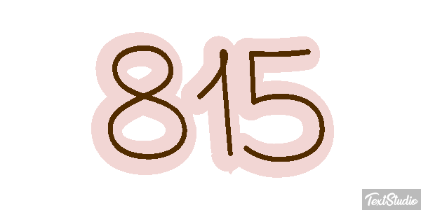815 Texteffekt