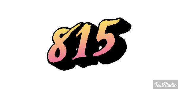 815 Texteffekt
