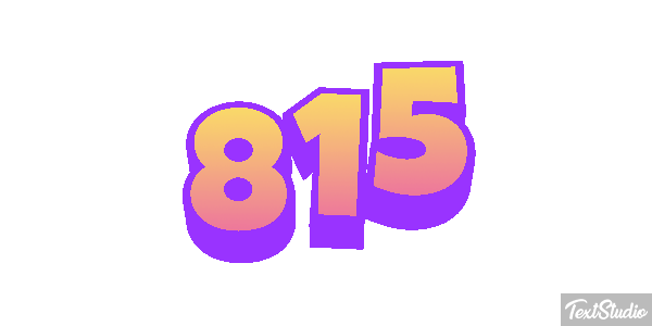 815 Texteffekt