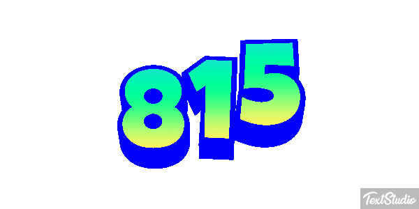815 Texteffekt