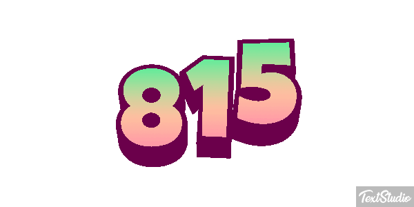 815 Texteffekt