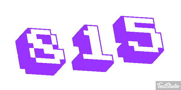 815 Texteffekt