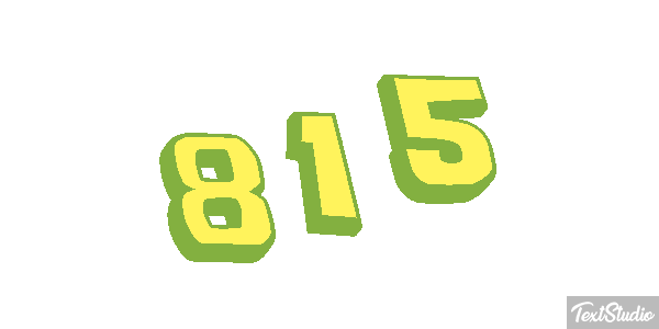 815 Texteffekt