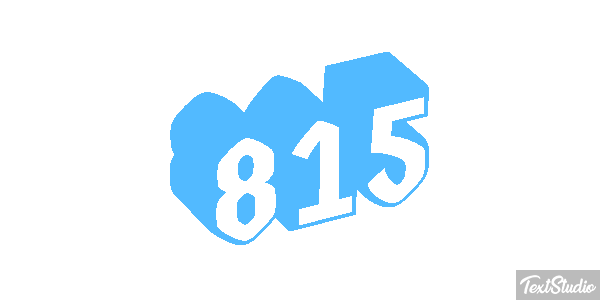 815 Texteffekt