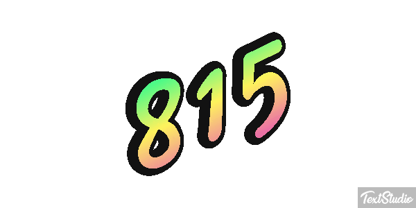 815 Texteffekt
