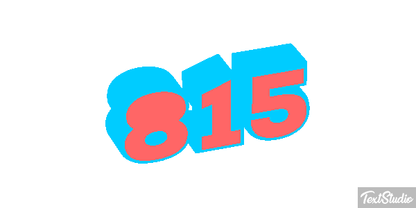 815 Texteffekt