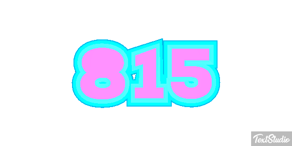 815 Texteffekt