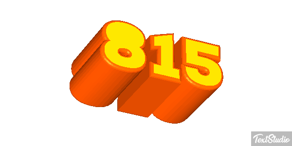 815 Texteffekt