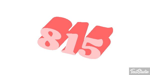 815 Texteffekt