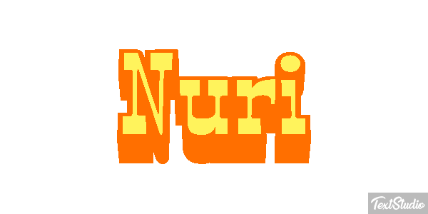 Nuri Effet de texte