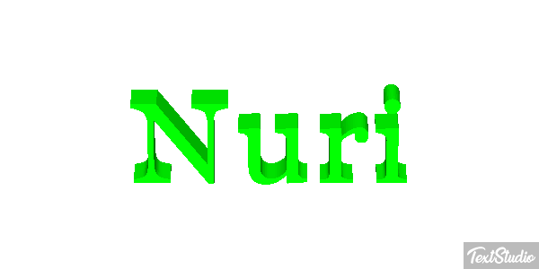 Nuri Effet de texte