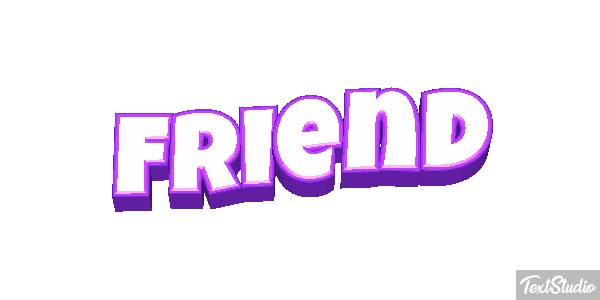 Friend Text effect
