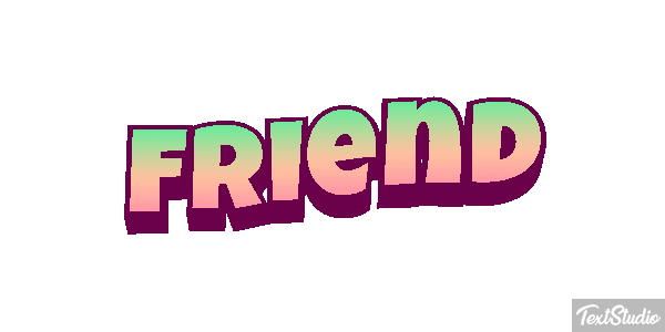 Friend Text effect