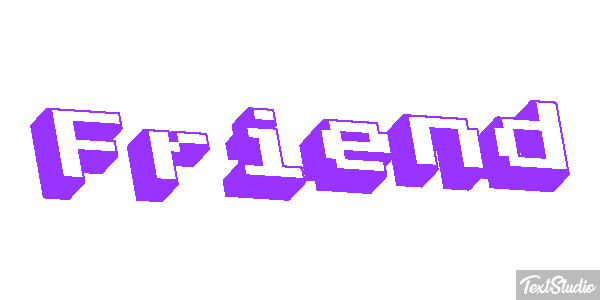 Friend Text effect