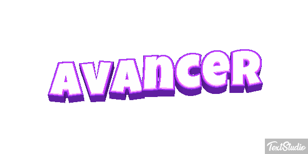 Avancer Texteffekt