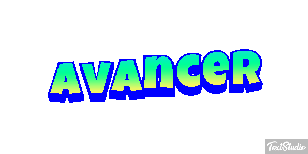 Avancer Texteffekt