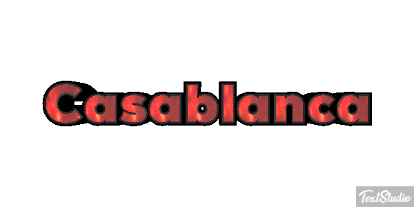 Casablanca Efekt tekstowy