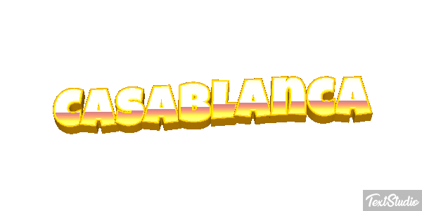 Casablanca Efekt tekstowy