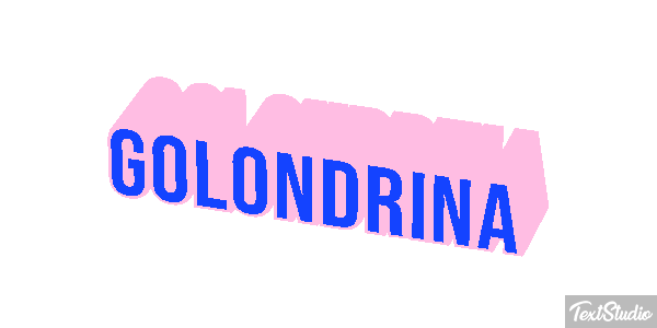 Golondrina Efecto de texto