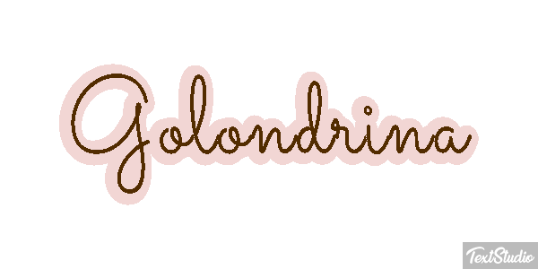 Golondrina Efecto de texto