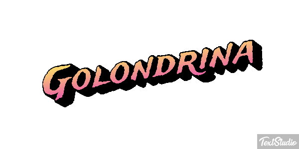 Golondrina Efecto de texto