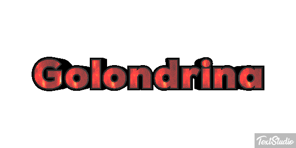 Golondrina Efecto de texto