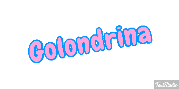Golondrina Efecto de texto