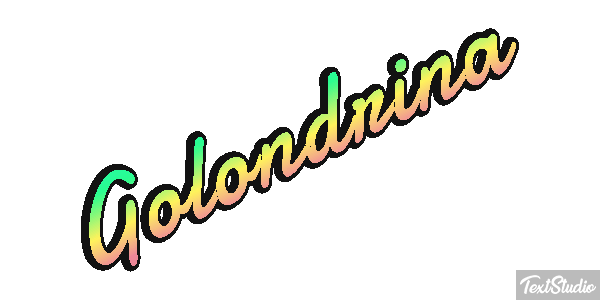 Golondrina Efecto de texto