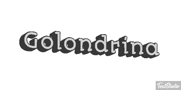 Golondrina Efecto de texto