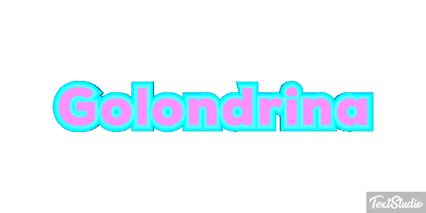 Golondrina Efecto de texto