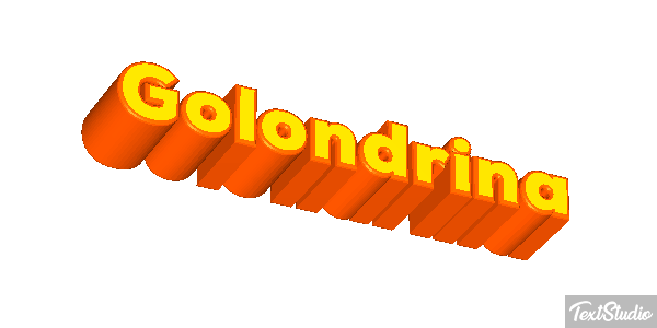 Golondrina Efecto de texto