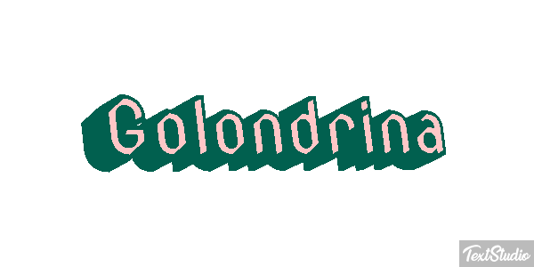 Golondrina Efecto de texto